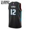 NBA Børn Trøje Detroit Pistons Tobias Harris 2025-26 Nike City Edition Sort Swingman